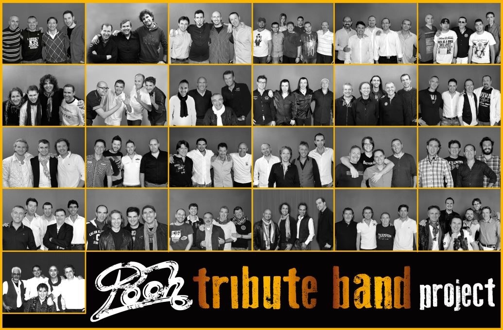 Tutte le band partecipanti al Pooh Tribute Band Project 2014